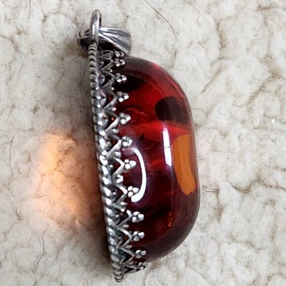 Amber Necklace Enhancer or Pendant - Picture 3 of 4